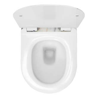 Rea Závesné WC Carlos Duroplast Slim Zm Granit Shiny REA-C8002