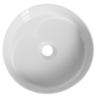 ION keramické umývadlo na dosku, priemer 36cm, biela 10NF66036