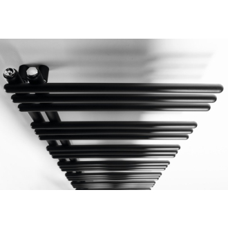POSEIDON vykurovacie teleso 550x1340mm, čierna mat