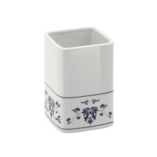 CIXI pohár na postavenie, porcelán, biela/modrá CX9889