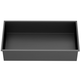 INSERTA zapustená polica do obkladu, 510x270 mm, nerez, antracit 1301-53B