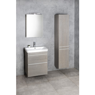 SITIA umývadlová skrinka 46,4x70x44,2cm, 2xzásuvka, dub strieborný SI050-1111