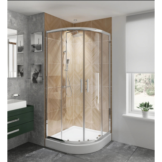 Deante JASMIN PLUS Sprchovací kút 90cm, chrome KTJ_051P