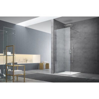SAT Walk-in sprchová zástena 107x200 profil, dekor sklo SATBWI110MRPR