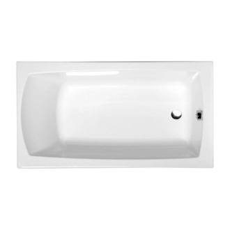 LILY SLIM obdĺžniková vaňa 130x70x39cm, biela 77511S