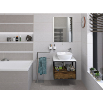 SKARA doska Rockstone 595x12x470 mm, biela mat (CG022) CG022-0101