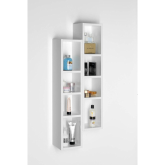 ESPACE otvorená policová skrinka 20x94x22cm, dub strieborný (ESP131) ESC130-1111