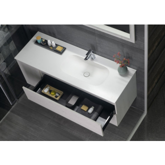 TREOS umývadlová skrinka 110x53x50, 5cm, dub Polar (TS112) TS110-1010