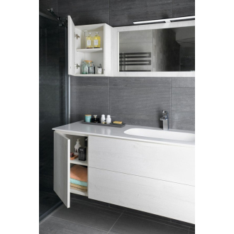 TREOS umývadlová skrinka 110x53x50, 5cm, dub Polar (TS112) TS110-1010