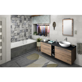 TREOS skrinka spodná policová 20x53x50, 5cm, biela mat (TS020) TS020-3131