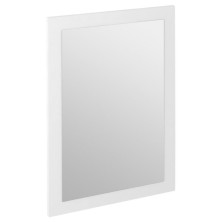 TREOS zrkadlo v ráme 750x500x28mm, biela mat (TS750) TS750-3131