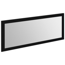 TREOS zrkadlo v ráme 1100x500x28mm, čierna mat (TS101) TS100-3535