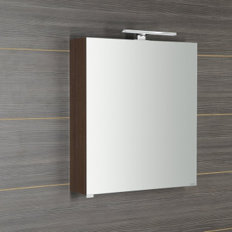 RIWA galerka s LED osvetlením, 60x70x17cm, borovica rustik RIW060-0016