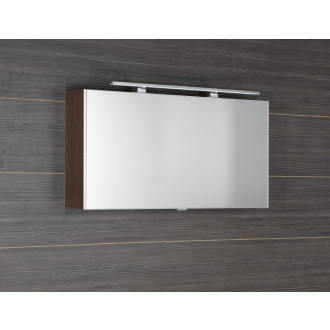 CLOE galerka s LED osvetlením 100x50x18cm, borovica rustik CE100-0016