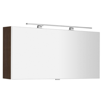 CLOE galerka s LED osvetlením 120x50x18cm, borovica rustik CE120-0016