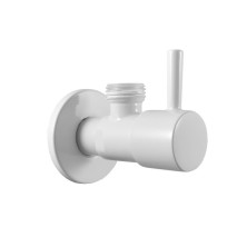 RAV SLEZÁK ventil rohový s keramickým vrškom 1/2“x3/8“ - biela RV0238B