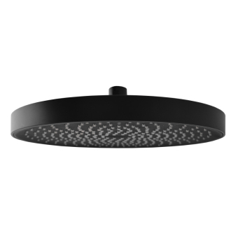 RAV SLEZÁK sprchová ružica pre pevnú sprchu pr. 30 mm - plast - čierna matná PS0020CMAT
