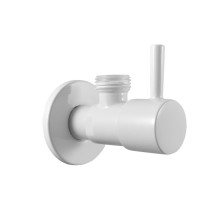 RAV SLEZÁK ventil rohový s keramickým vrškom 1/2“x1/2“ - biela RV0212B