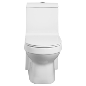 HUBERT WC kombi, zadný/spodný odpad, biela PB304