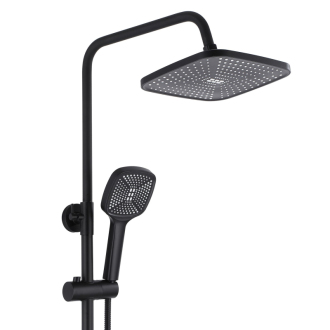 REA ARGUS Sprchový set, čierna matná REA-P2389