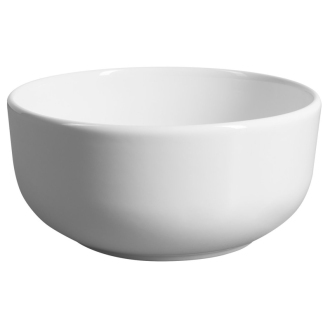 EMMI keramické umývadlo na dosku, priemer 33cm, biela TU0077