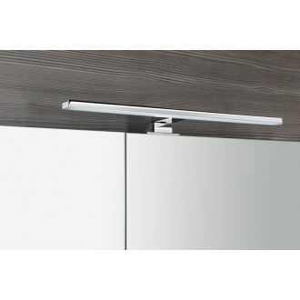 MIRRÓ galerka s LED osvetlením, 80x70x16cm, brest bardini MC080-0013
