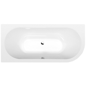 VIVA L SLIM asymetrická vaňa 175x80x47cm, biela 70119S