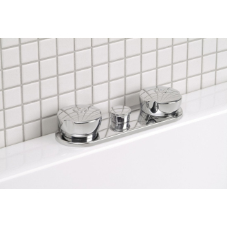 Kohútiková batéria s prepínačom 18x6 cm, chróm BD13151