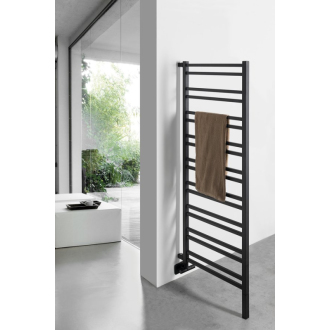METRO SPACE vykurovacie teleso 550x1430 mm, do priestoru, čierna mat IR438B