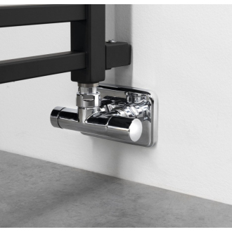 METRO SPACE vykurovacie teleso 550x1430 mm, do priestoru, čierna mat IR438B