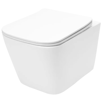 Rea Závesné WC Raul Rimless Duroplast/Slim/ZM REA-C9660