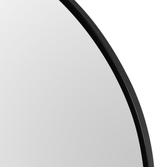 REA Zrkadlo 50cm, čierna HOM-03687