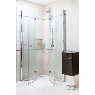 SAT Sprchovací kút skladací 80x90/90x80 CR T SIKOSK8090
