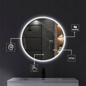 REA Zrkadlo LED 50cm FFJ50 HOM-02836