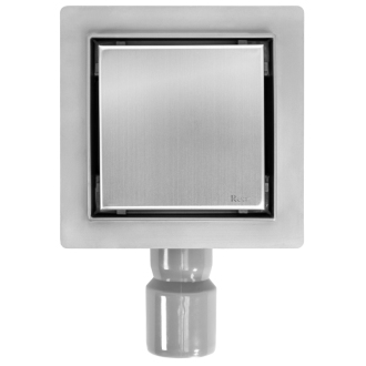 REA NEO Odtokový žľab 120x120, brúsený nikel REA-G6206