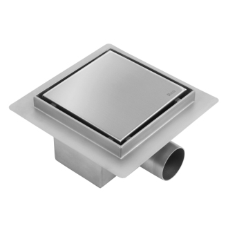 REA NEO Odtokový žľab 120x120, brúsený nikel REA-G6206
