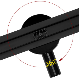 Lineárny odtok NEO Slim Pro Black