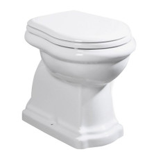 RETRO WC misa stojaca, 38,5x59cm, spodný odpad, biela 101001