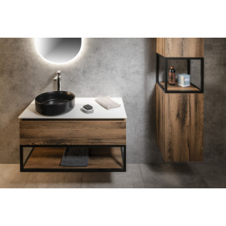 SKARA doska Rockstone 91,2x12x46cm, biela mat CG026-0101