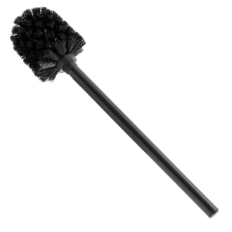 Bambusový kúpeľňový stojan na toaletný papier a štetku Black 321502