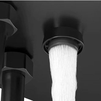 REA Sprchový set s termostatom - Rob Nickiel Brush Inox REA-P6624