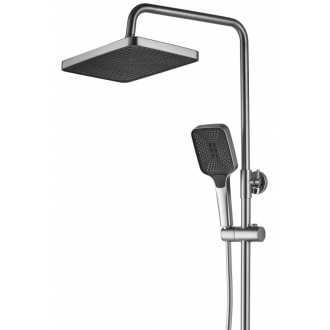 REA Sprchový set s termostatom - Rob Nickiel Brush Inox REA-P6624