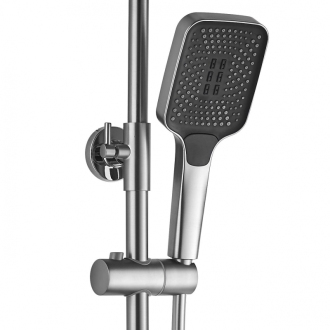 REA Sprchový set s termostatom - Rob Nickiel Brush Inox REA-P6624