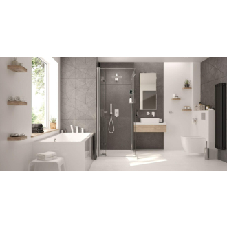 Deante KERRIA PLUS KTSX043P Sprchové dvere 100, chróm