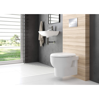 Deante AVIS CDAD6ZPW Závesné WC rimless vrátane sedátka, biela
