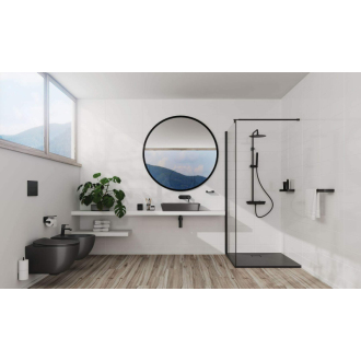Deante PEONIA CDEDDZPW Závesné WC rimless vrátane sedátka, antracit