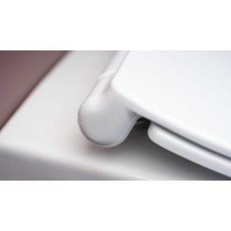 Deante SILIA CDLD6ZPW Závesné WC rimless vrátane sedátka, biela