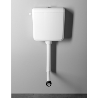 Splachovacia nádržka vrátane mechanizmu, bočná, polypropylén T1801-S