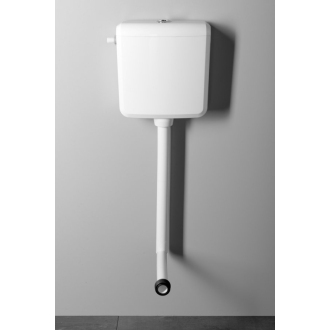 Splachovacia nádržka vrátane mechanizmu, bočná, polypropylén T1801-S
