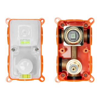 REA Oval podomietkový sprchový set, vrátane boxu, chróm REA-P8415